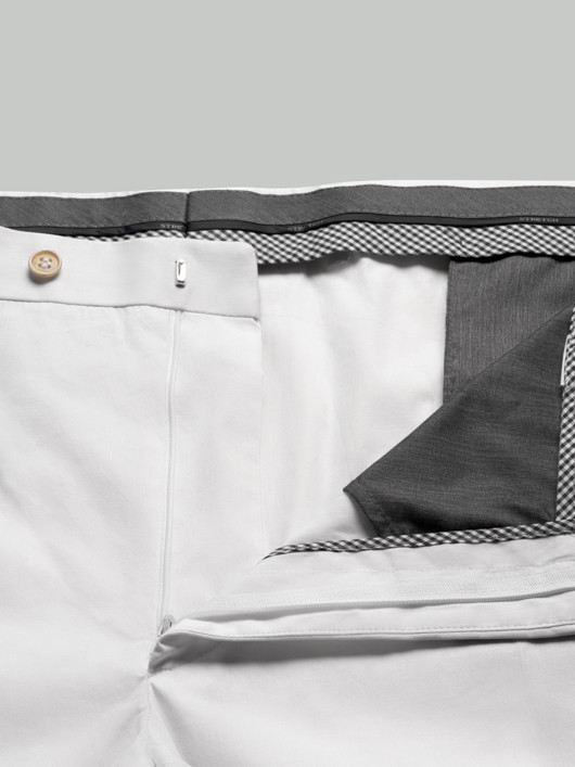 Pantalon Blanc Gaspard Grande Taille Capel