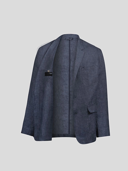 Veste Ultra Légère Lin Capel Grande Taille