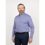 Chemise Marine Paul & Shark Lin Grande Taille marine homme grande taille - Capelstore