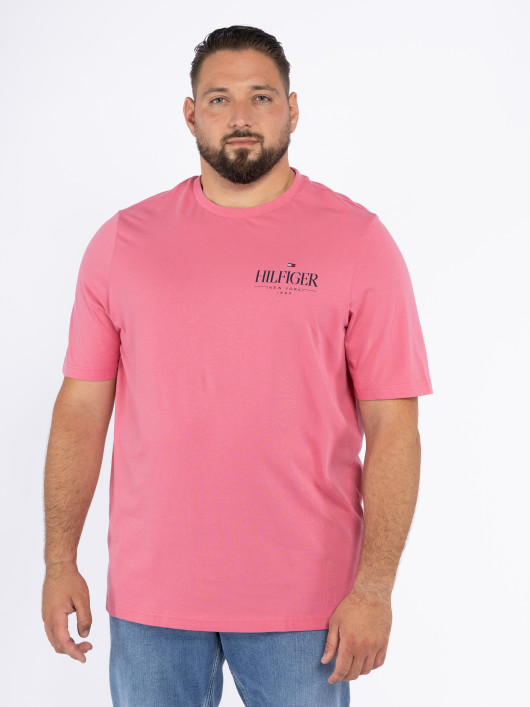 Tee-shirt Rose Tommy Hilfiger Grande Taille