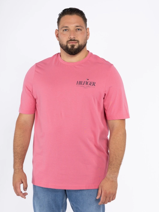 Tee-shirt Rose Tommy Hilfiger Grande Taille