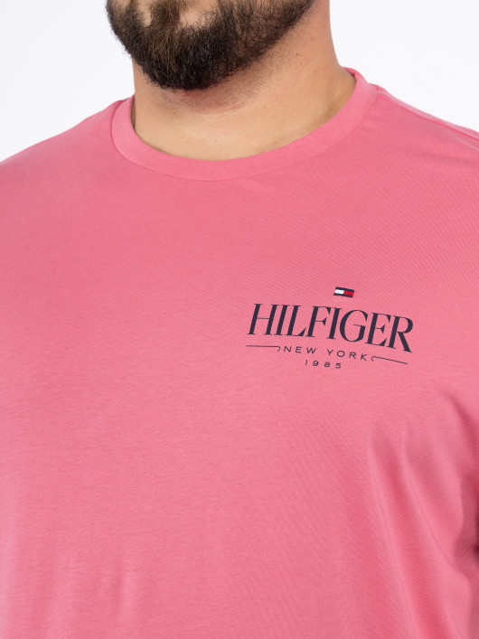 Tee-shirt Rose Tommy Hilfiger Grande Taille