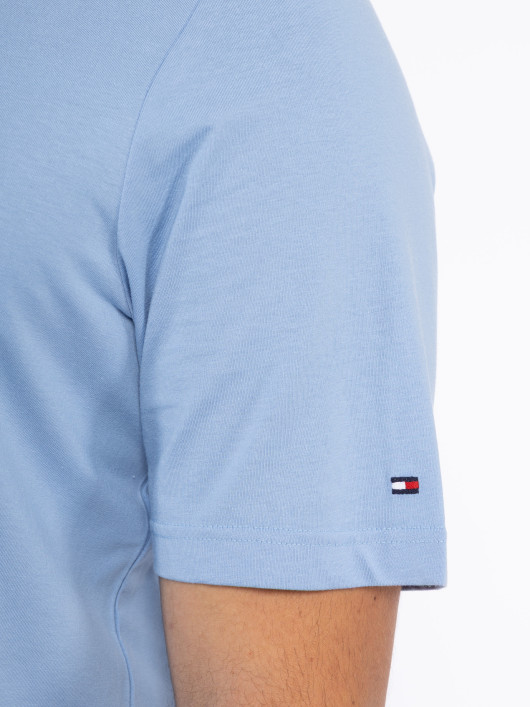 Tee-shirt Bleu Tommy Hilfiger Grande Taille