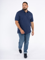 Polo Manches Courtes Bleu Marine Ralph Lauren Grande Taille