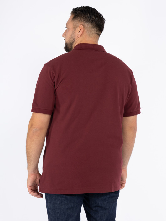 Polo Manches Courtes Bordeaux Ralph Lauren Grande Taille