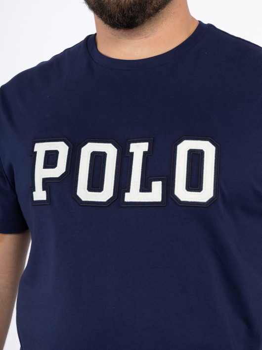 Tee-shirt bleu marine Polo Ralph Lauren Grande Taille
