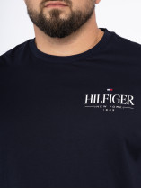 Tee-shirt Bleu Marine Logo Tommy Hilfiger Grande Taille
