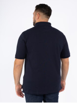 Polo Bleu Marine Maille Piquée Tommy Hilfiger Grande Taille