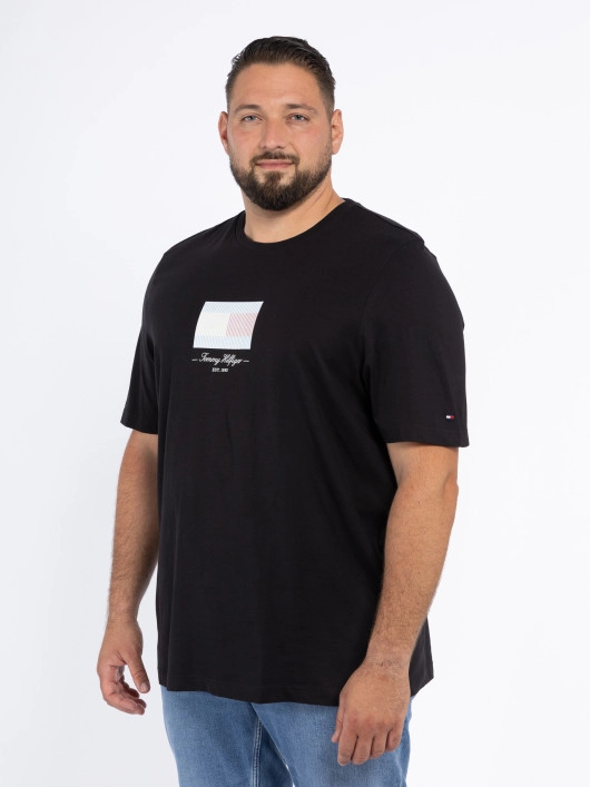 Tee-shirt noir tommy hilfiger