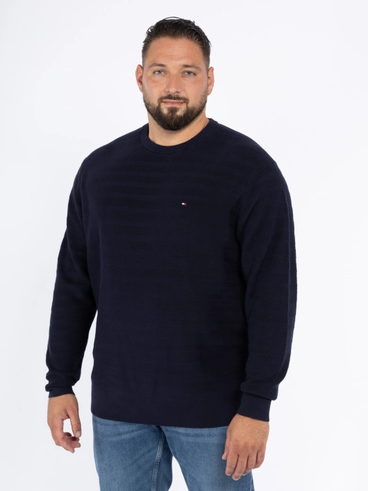Pull Maille Tommy Hilfiger Bleu Marine