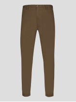 Pantalon Coupe Droite Marron Ralph Lauren Grande Taille