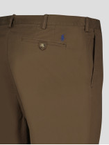 Pantalon Coupe Droite Marron Ralph Lauren Grande Taille