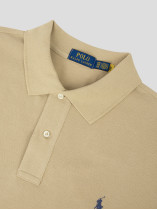 Polo Manches courtes Beige Ralph Lauren Grande Taille