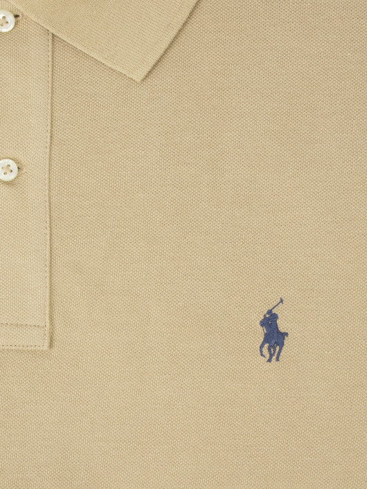 Polo Manches courtes Beige Ralph Lauren Grande Taille