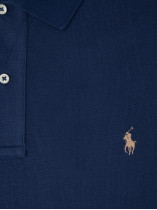 Polo Manches Courtes Bleu Marine Ralph Lauren Grande Taille