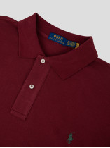 Polo Manches Courtes Bordeaux Ralph Lauren Grande Taille