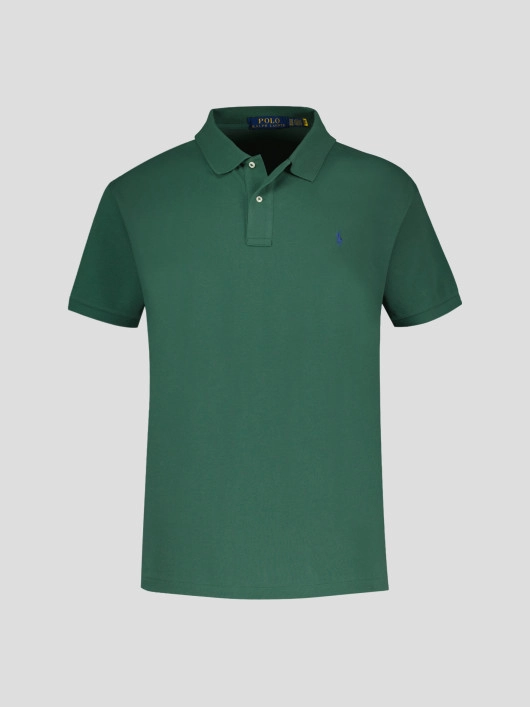 Polo Manches Courtes Vert Ralph Lauren Grande Taille