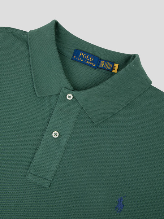 Polo Manches Courtes Vert Ralph Lauren Grande Taille