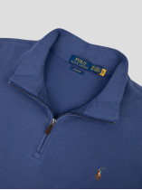 Sweat Camionneur Bleu Ralph Lauren Grande Taille