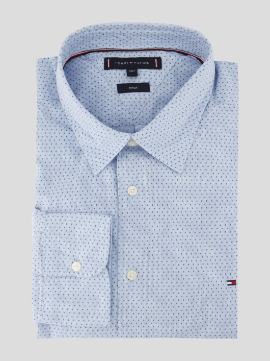 Chemise Popeline Imprimé Tommy Hilfiger Grande Taille