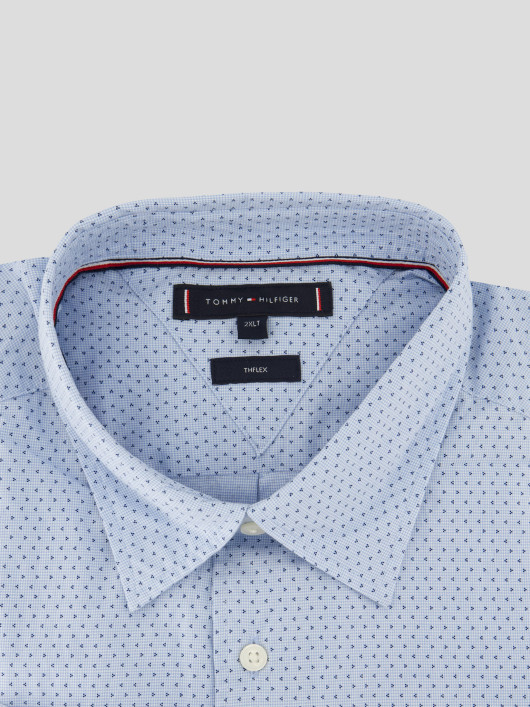 Chemise Popeline Imprimé Tommy Hilfiger Grande Taille