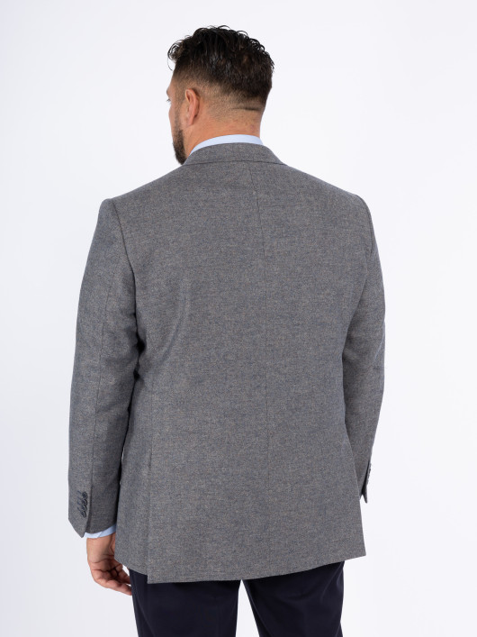 Veste à Chevrons Bleus Pal Zileri Grande Taille