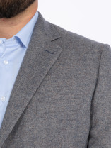 Veste à Chevrons Bleus Pal Zileri Grande Taille