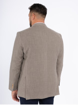 Veste en Laine Camel Pal Zileri Grande Taille