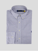 Chemise A Carreaux Ecru Grande Taille