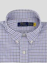 Chemise A Carreaux Ecru Grande Taille