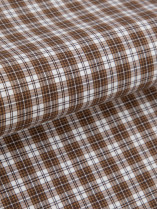 Chemise A Carreaux Marron Grande Taille