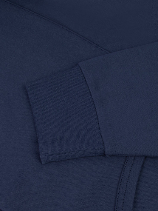 Sweat A Capuche Bleu Marine Grande Taille