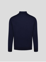 Pull Col Polo Bleu Marine Grande Taille