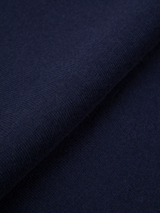 Pull Col Polo Bleu Marine Grande Taille