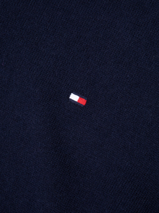 Pull Col Polo Bleu Marine Grande Taille