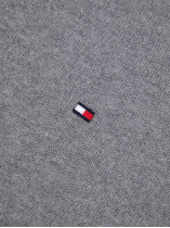 Pull Col Polo Gris Grande Taille