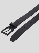 Ceinturon Cuir Noir Tommy Hilfiger Grande Taille | Capelstore