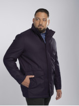 Parka Bleu Marine Paul & Shark Grande Taille