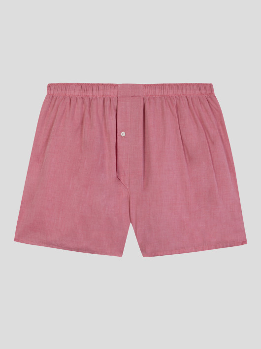 Caleçon Rose Chambray Grande Taille
