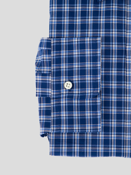 Chemise Grande Taille A Carreaux Marine Ralph Lauren