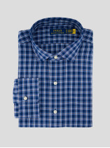 Chemise Grande Taille A Carreaux Marine Ralph Lauren