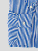 Chemise A Rayures Grande Taille Bleu Ralph Lauren