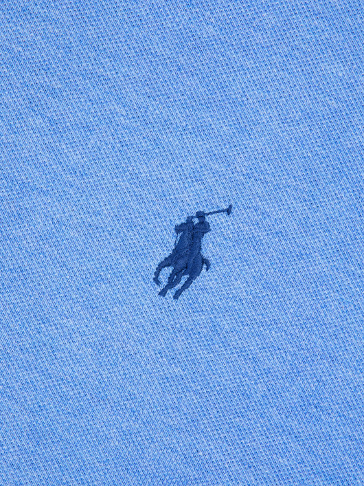 Polo Manches Longues Grande Taille Bleu Ralph Lauren