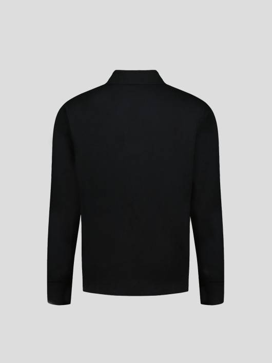 Polo Manches Longues Grande Taille Noir Ralph Lauren