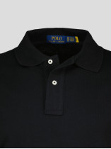 Polo Manches Longues Grande Taille Noir Ralph Lauren