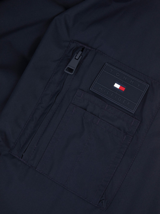 Blouson Packable Marine Grande Taille Tommy Hilfiger