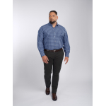 Pantalon Chino Grande Taille Vert Foncé Capel