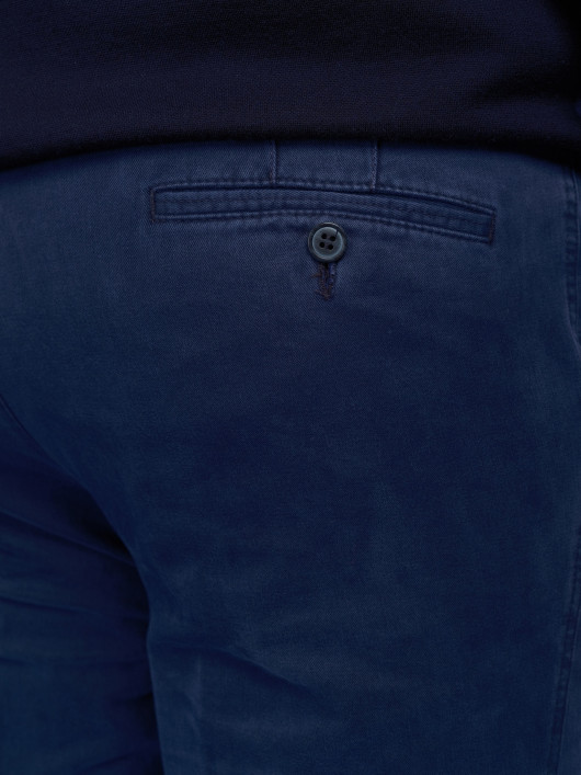 Pantalon Coton Grande Taille Marine Capel