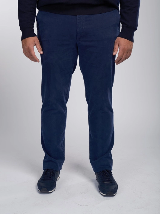 Pantalon Coton Grande Taille Marine Capel