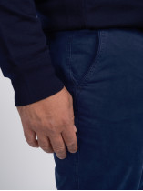 Pantalon Coton Grande Taille Marine Capel